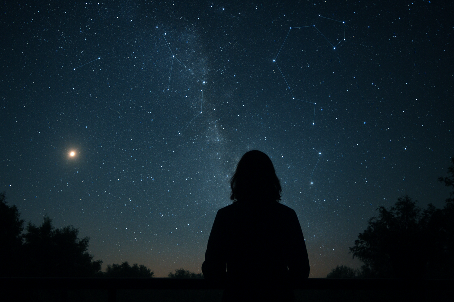 Der Nachthimmel mit bloßem Auge: Dein persönlicher Wegweiser zu den Wundern des Universums, direkt von Zuhause aus