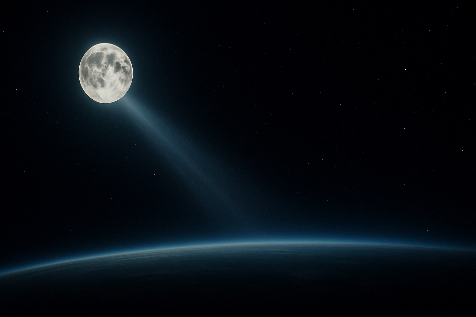 Die ultraschnelle Reise: Wie Licht vom Mond die Erde erreicht und die Wissenschaft beflügelt