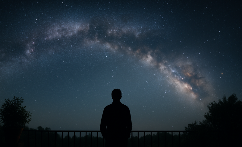 Der Nachthimmel entschlüsselt: Ihre romantische Reise zu den Wundern der Sterne, ganz ohne Teleskop