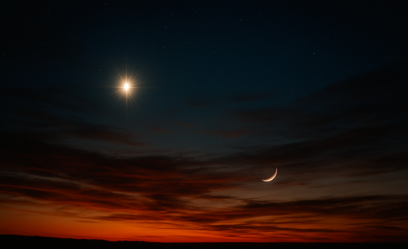 Venus: Der strahlende Planet als Morgenstern und Abendstern entschlüsselt