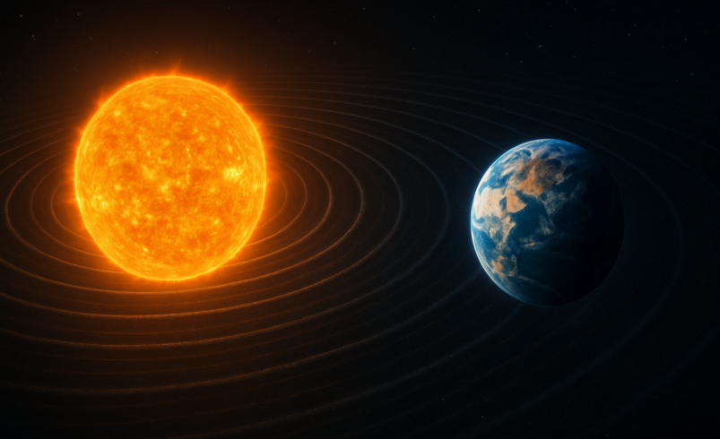 Warum die Sonne die Erde unwiderstehlich anzieht: Das kosmische Ballett der Massen