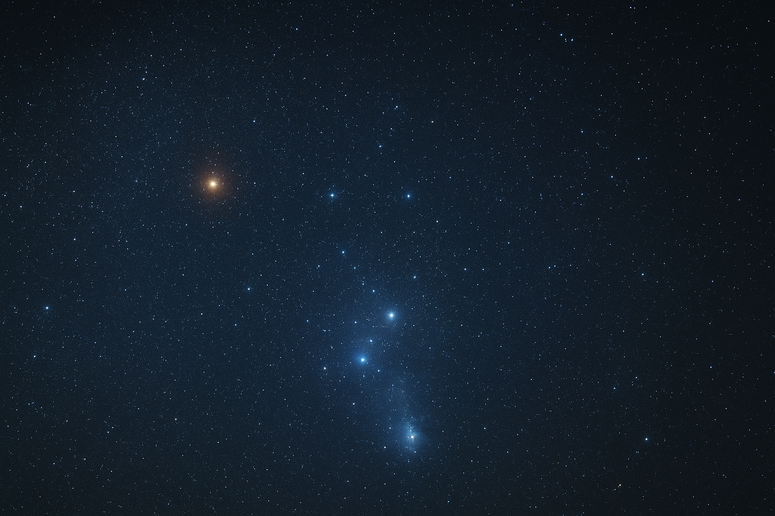 Orion am Winterhimmel: Eine Astrophysikalische Anleitung zur präzisen Lokalisierung des Himmelsjägers