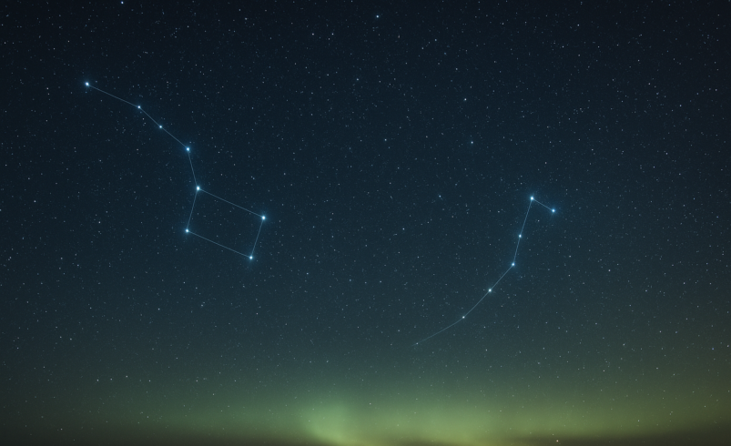Sternbilder im April am Nordhimmel: Eine Himmelsreise durch die Frühlingsnacht