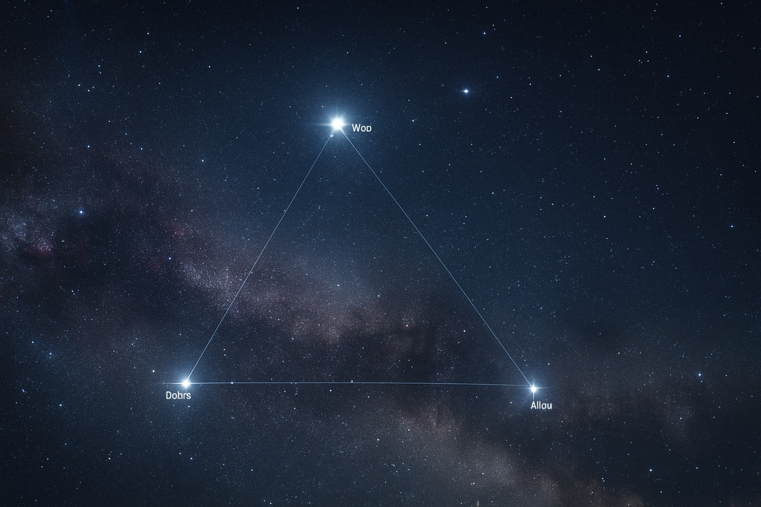 Das Sommerdreieck: Kosmische Giganten – Die Faszination von Wega, Deneb und Altair